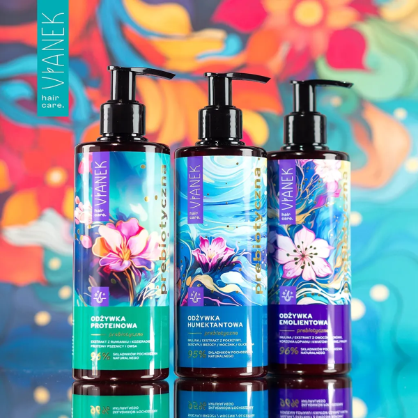 Vianek Prebiotic juukseid parandav valgupalsam 300ml