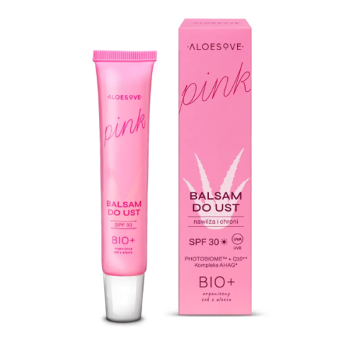 ALOESOVE PINK niisutav SPF30 huulepalsam 15ml