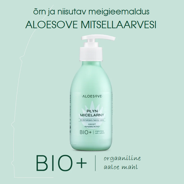 ALOESOVE-orn-niisutav-ja-kaitsev-mitsellaarvesi-190ml-1 ALOESOVE õrn niisutav ja kaitsev mitsellaarvesi 190ml