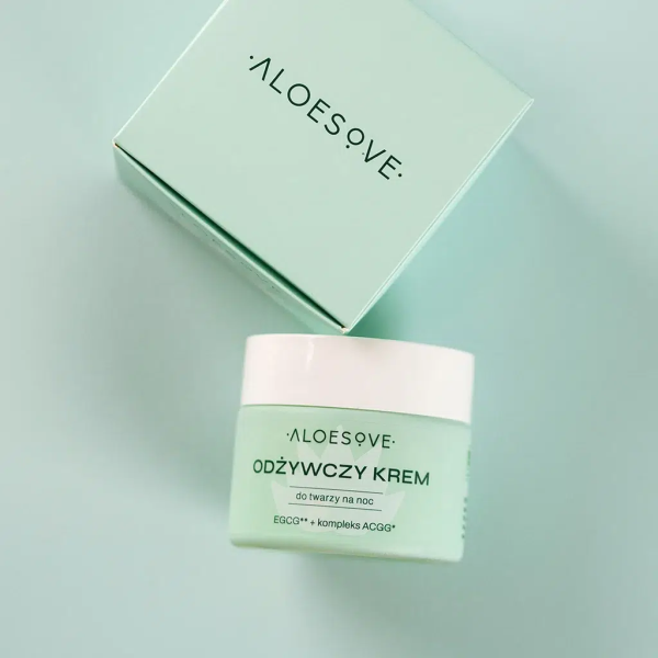 ALOESOVE niisutav ja toitev öine näokreem 50ml