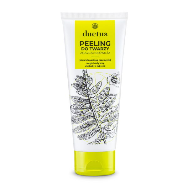 Duetus niisutav ja detoksifitseeriv näokoorija 75ml (EXP date 03.2024)