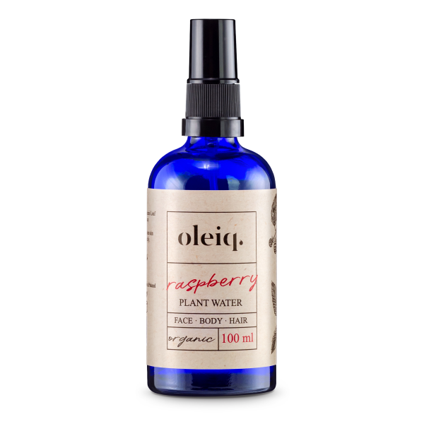 OLEIQ värskendav ja niisutav vaarika eeterlik vesi 100ml