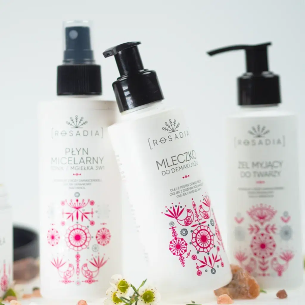 ROSADIA 3in1 mitsellaarvesi tooner ja niisutav näoudu 200ml