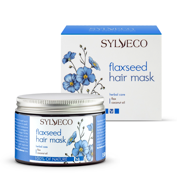 Sylveco juuksemask linaseemneekstrakti ja kookosõliga 150ml (EXP date 11.2024)
