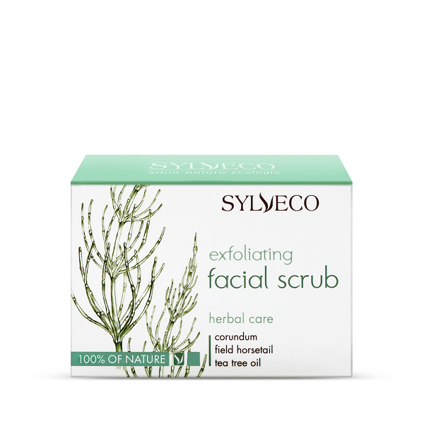 Sylveco kreemjas näokoorija korundiga 75g (EXP date 07.2024)