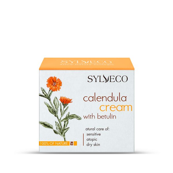 Sylveco saialille ja kase niisutav näokreem betuliiniga 50ml (EXP date 12.2024)