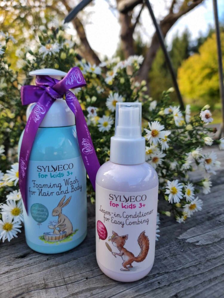 Sylveco Kids pusavastane juuksepalsam lastele 150ml + KINGITUSEKS 2in1 juukse- ja kehapesuvaht!