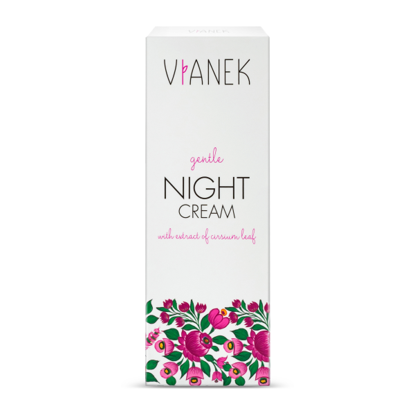Vianek Gentle niisutav öökreem tundlikule ja allergilisele nahale 50ml (EXP date 03.2024)