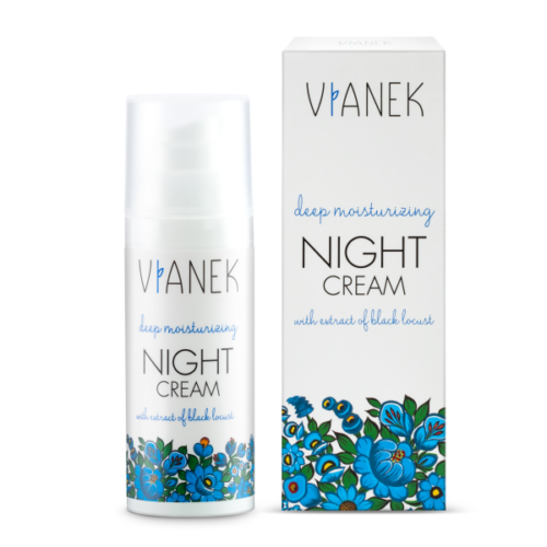 Vianek-Moisturizing-niisutav-ookreem-50ml Vianek Moisturizing niisutav öökreem kuivale ja tundlikule nahale 50ml